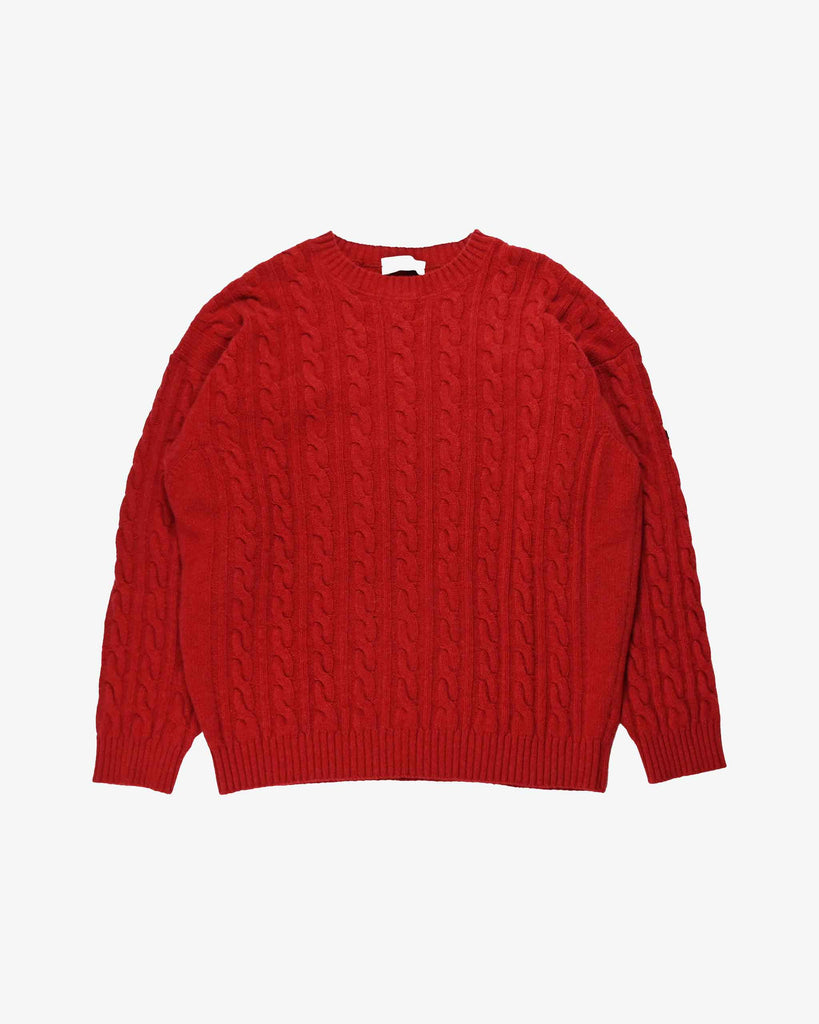 Hugo Boss Vintage Pullover 1990s Red