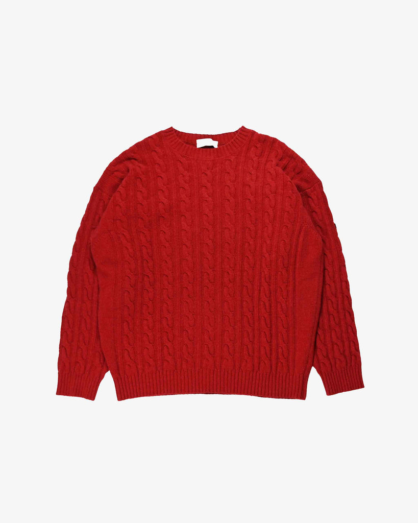 Hugo Boss Vintage Pullover 1990s Red
