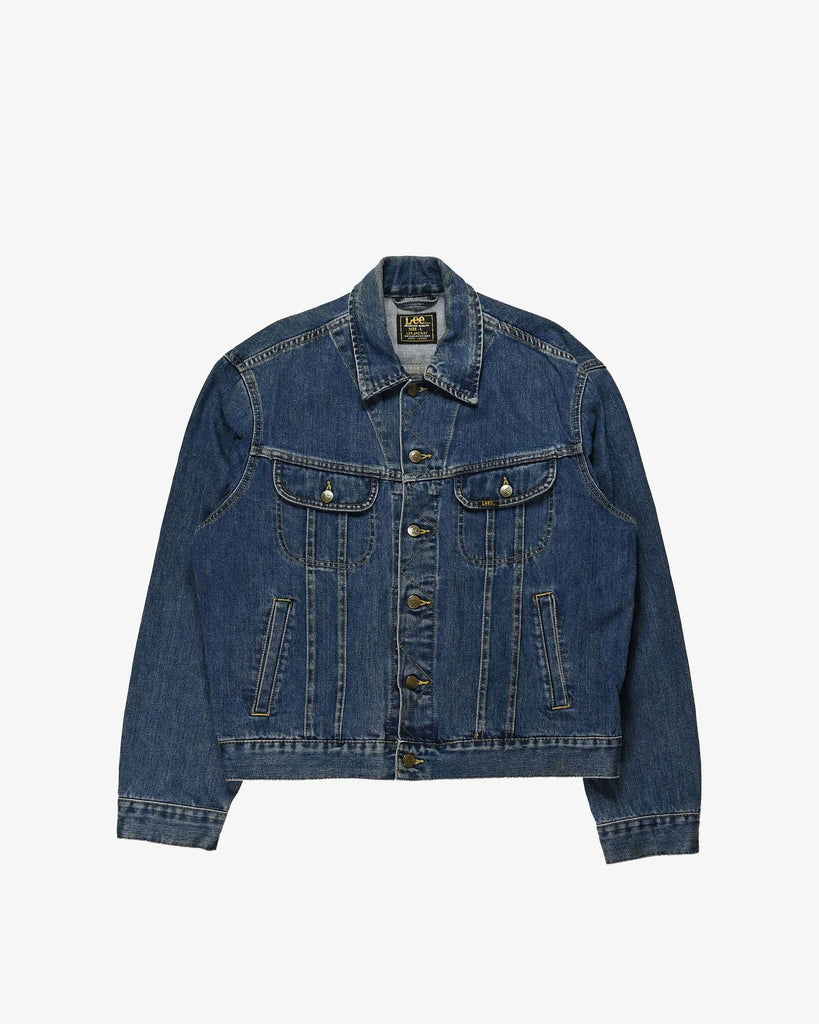 Lee Vintage Denim Jacket 1990s Dark Blue