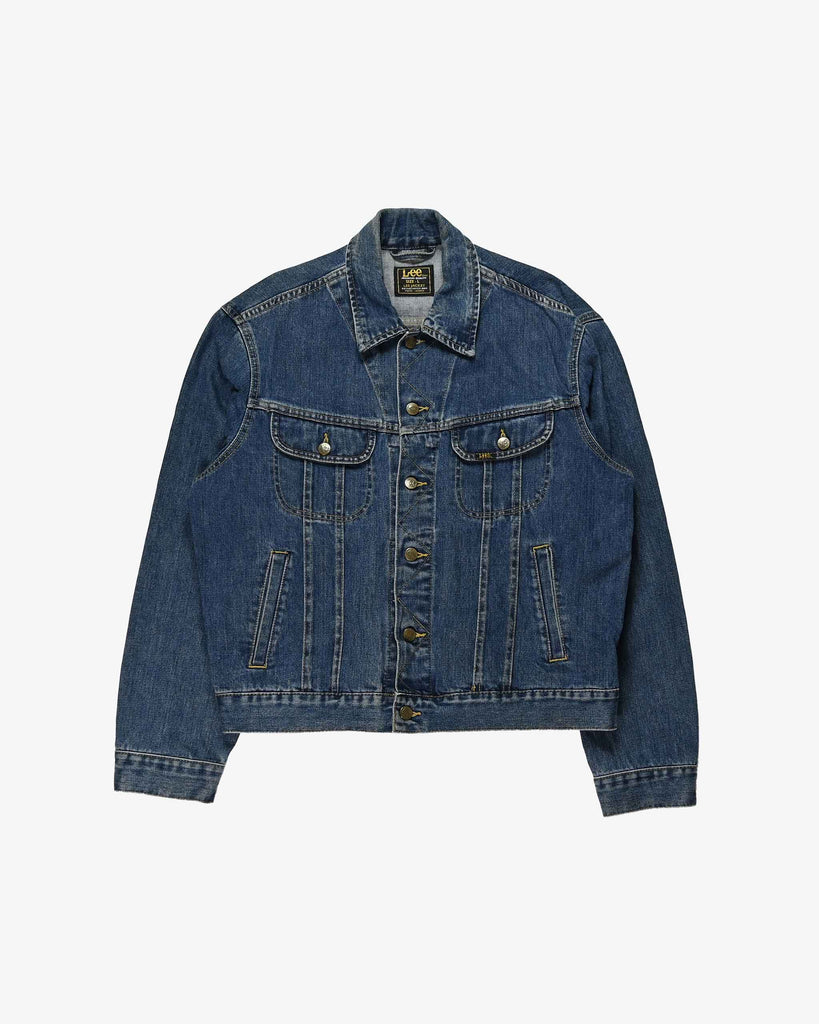 Lee Vintage Denim Jacket 1990s Dark Blue