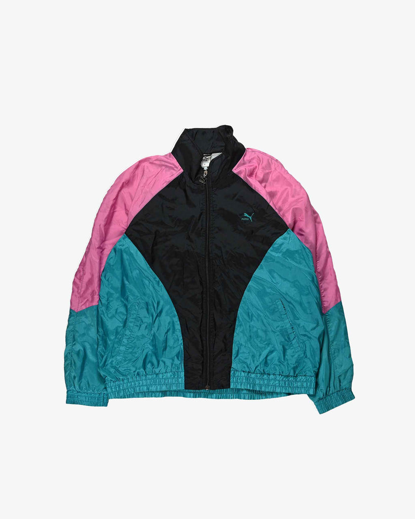 Puma Vintage Track Jacket 1980s Multicolored