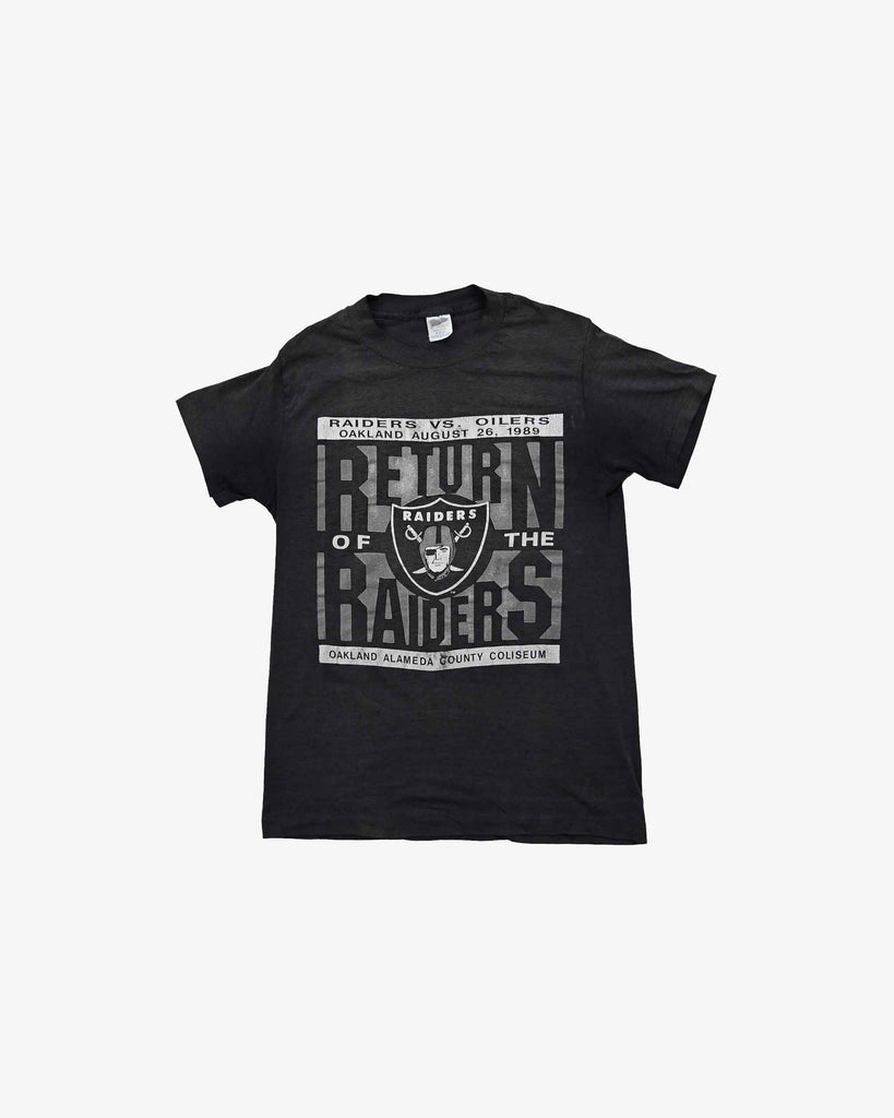 Trench USA Vintage LA Raiders T-Shirt 1980s Black