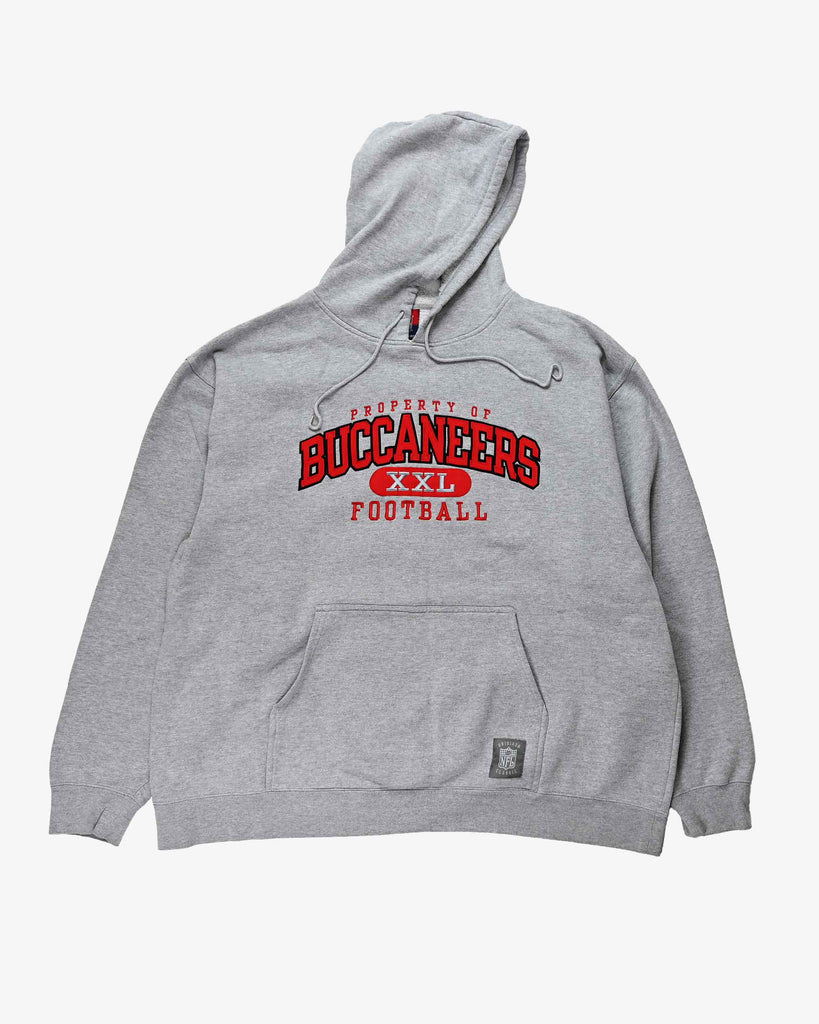 Reebok Vintage Y2K Hoodie NFL Buccaneers 2000s Grey
