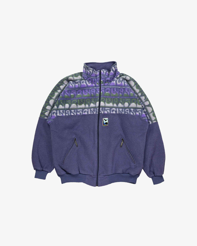 Salewa Vintage Fleece Jacket 1990s Multicolored