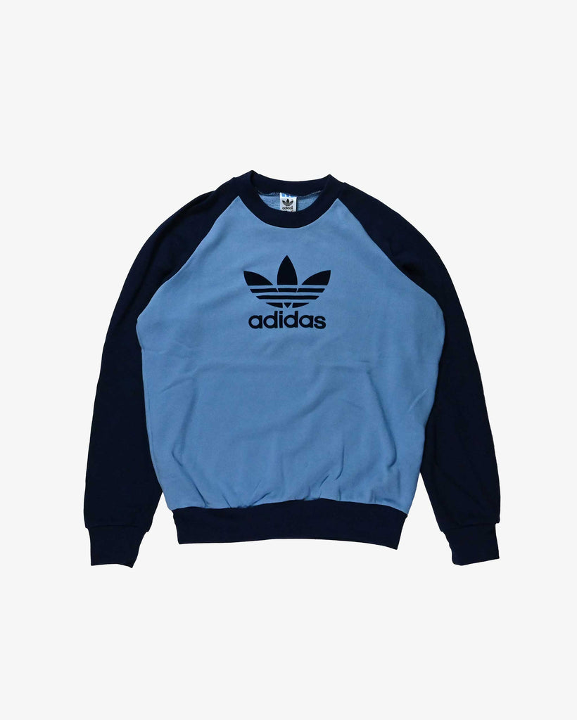 adidas Vintage Sweatshirt 1980s Dark Blue/Blue