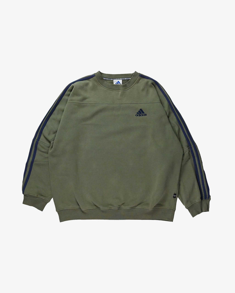 adidas Vintage Sweatshirt 1990s Olive