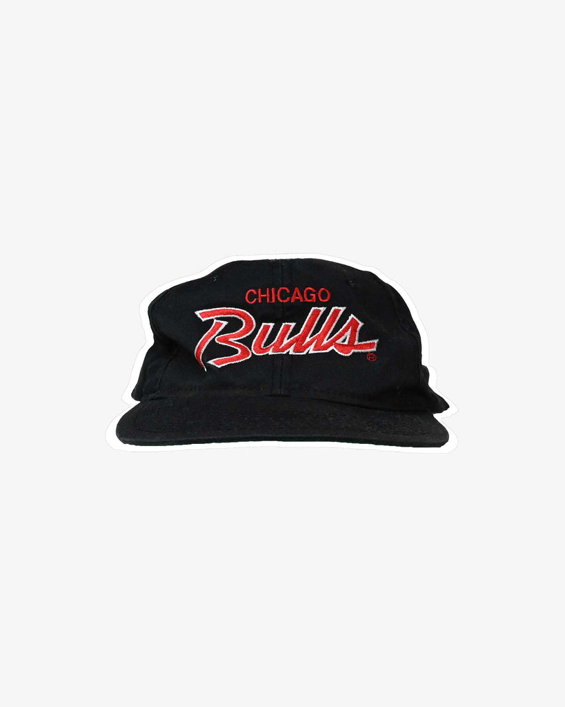 Sports Specialties Vintage Chicago Bulls NBA Cap 1990s Black