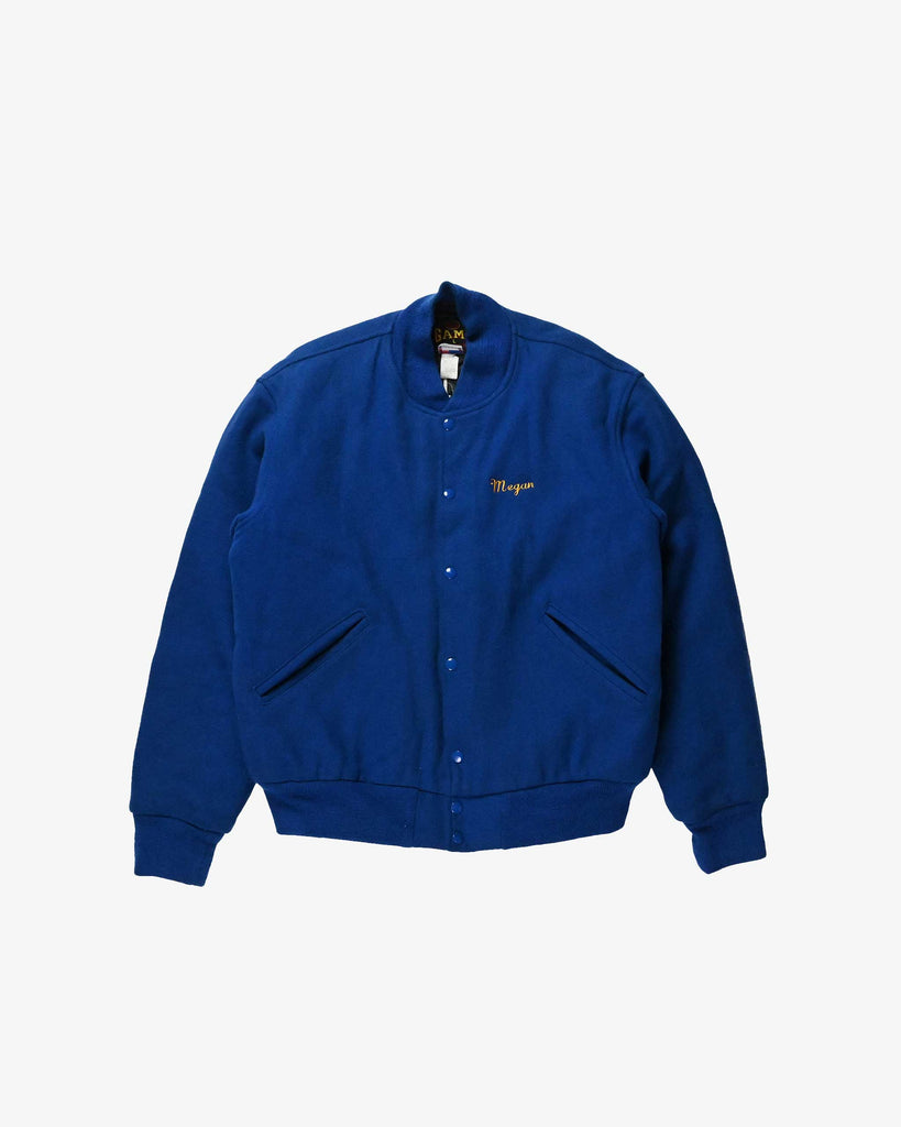 Game Sportswear Vintage College Jacket 1990s Blue