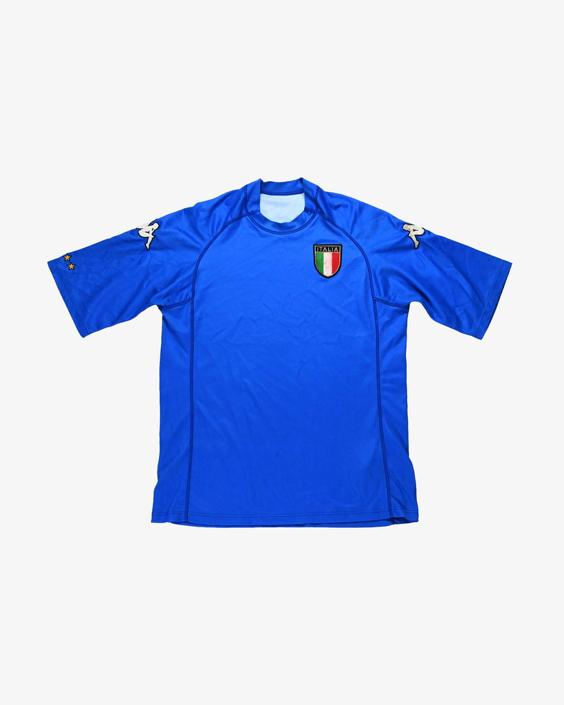 Kappa Vintage Trikot Italy 2000s Blue