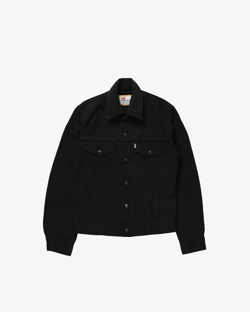 Levi's Vintage Denim Jacket Sta-Prest 1990s Black