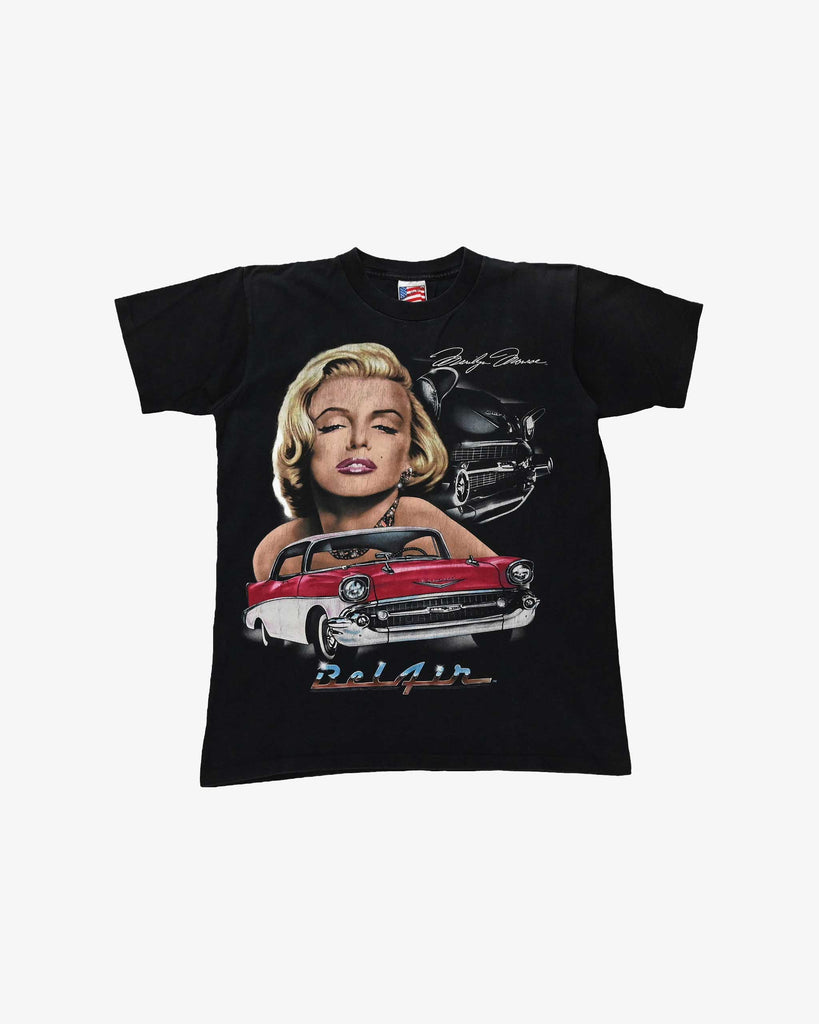Trinity Products Vintage T-Shirt Marilyn Monroe Bel Air 1990s Black