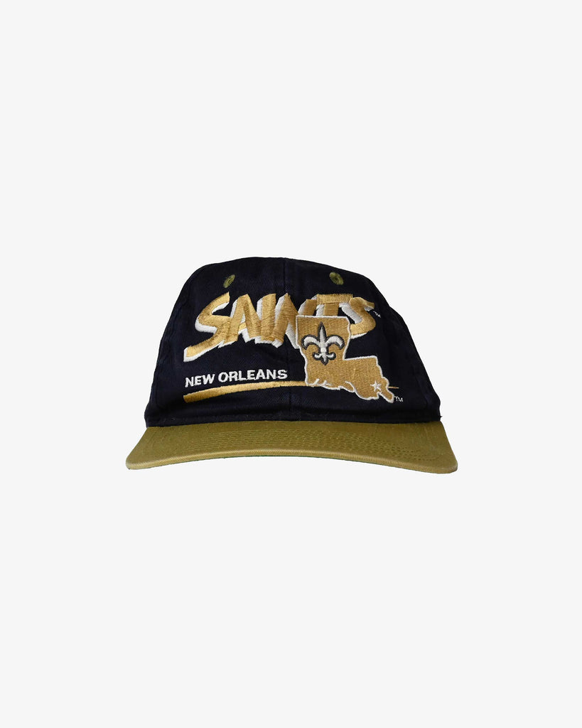 Eastport Vintage New Orleans Saints NFL Cap 1990s Black/Gold