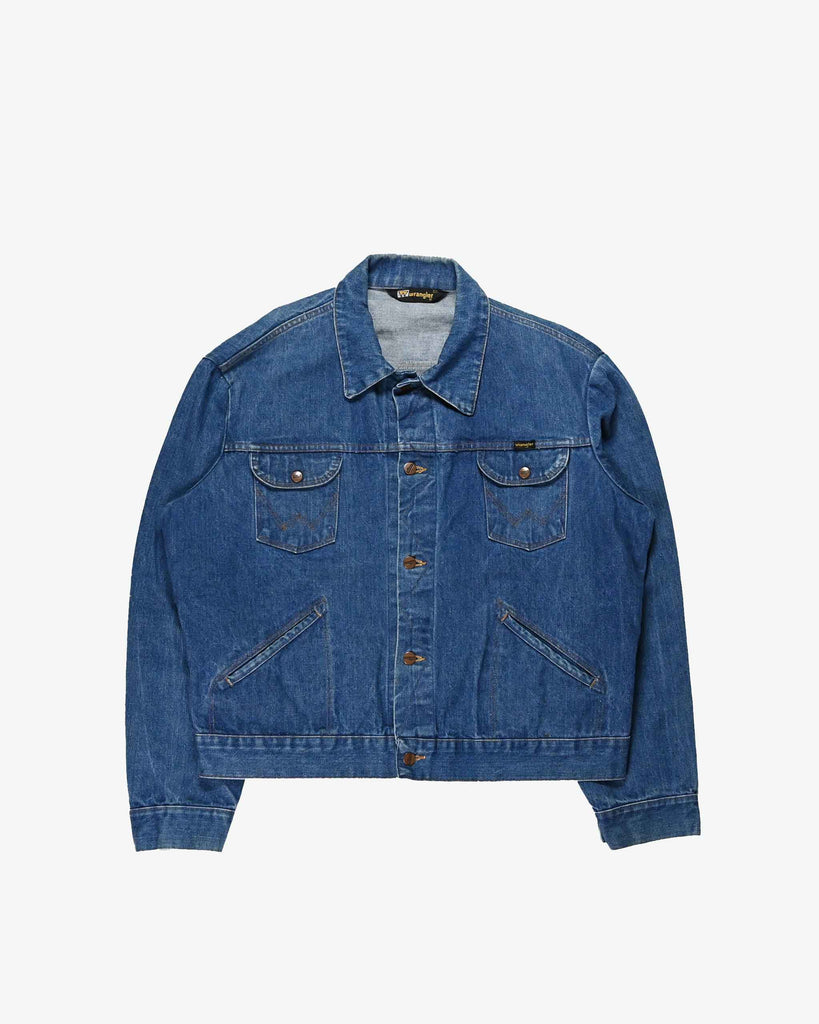 Wrangler Vintage Denim Jacket 1970s Blue