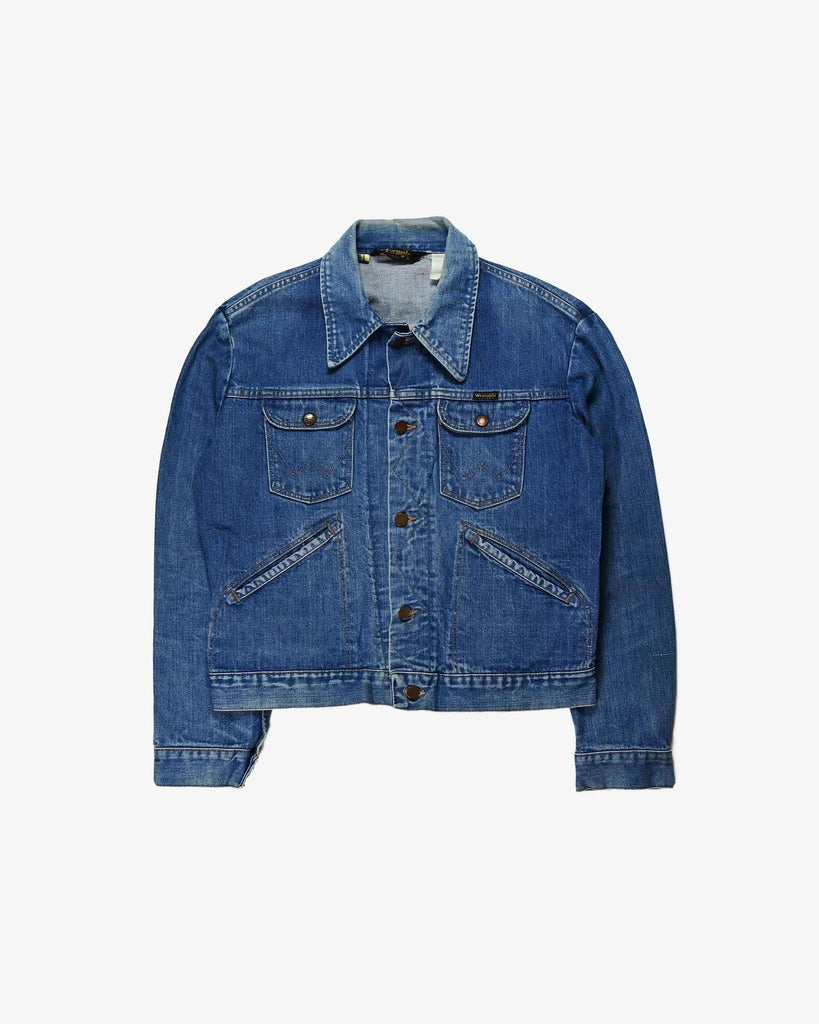 Wrangler Vintage Denim Jacket 1970s Blue