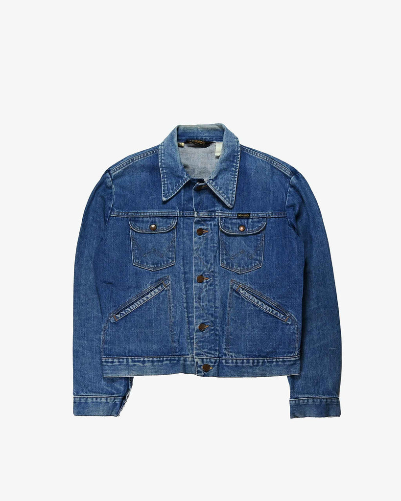 Wrangler Vintage Denim Jacket 1970s Blue