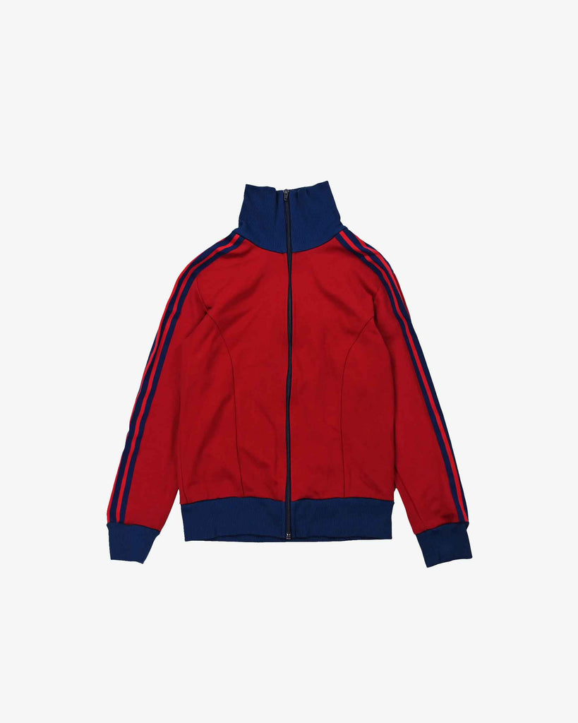 adidas Vintage Track Jacket Ventex 1970s Red/Blue