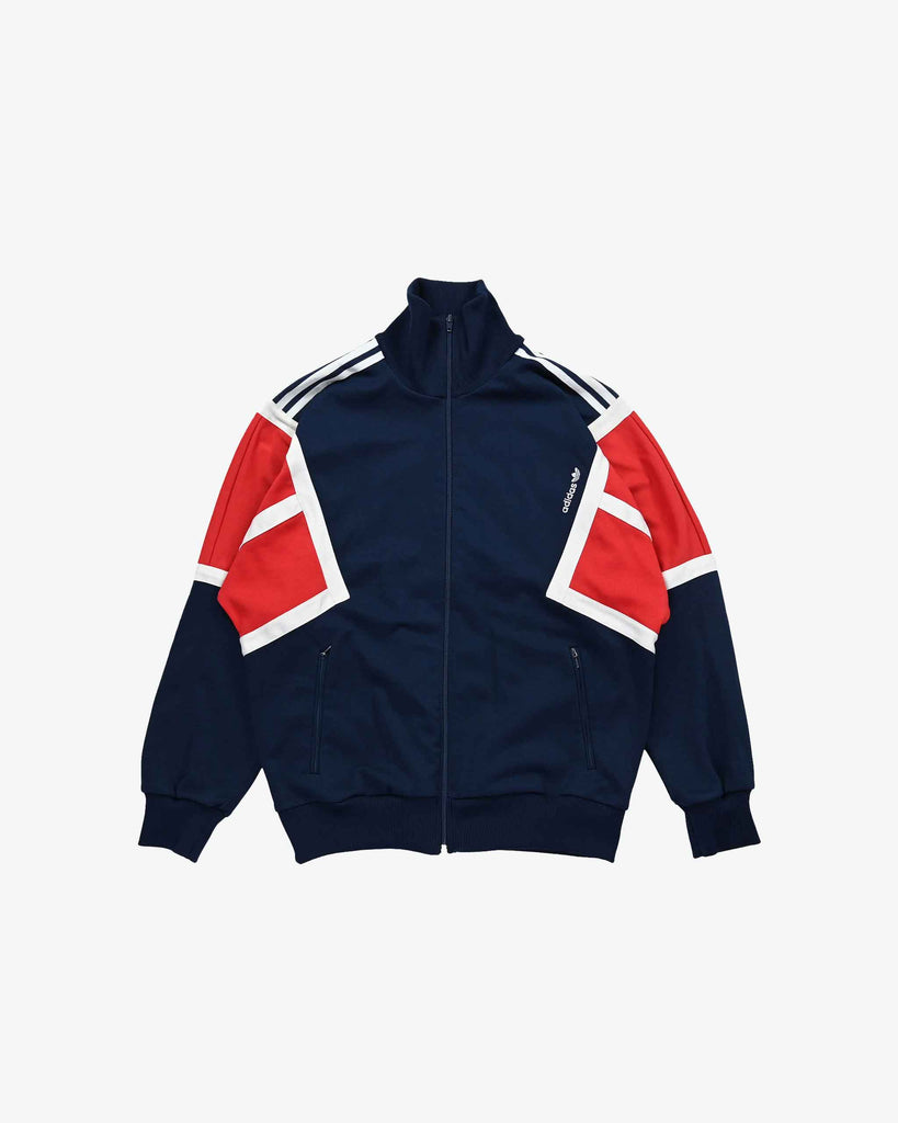 adidas Vintage Track Jacket 1980s Dark Blue/Red