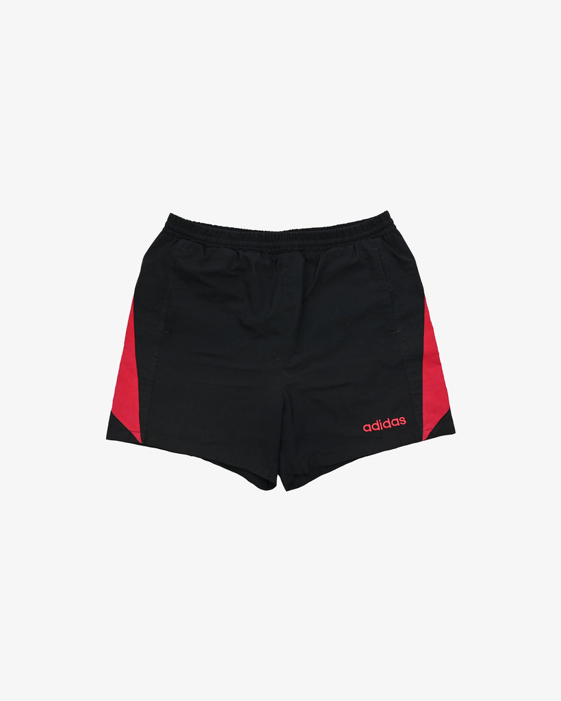 adidas Vintage Y2K Shorts 2000s Black/Red